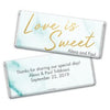 Personalized Wedding Love is Sweet Marble Hershey's Milk Chocolate Bar & Wrapper