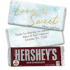 Personalized Wedding Love is Sweet Marble Hershey's Milk Chocolate Bar & Wrapper