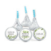 Personalized Wedding Botanical Greenery Hershey's Kisses