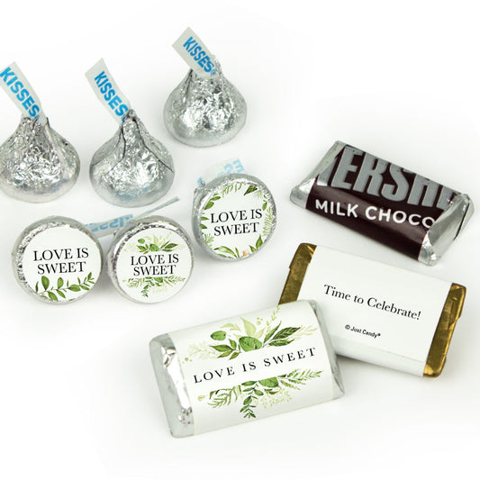 Wedding Candy Hershey's Kisses & Hershey's Miniatures for Party Favors - Love is Sweet