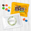 Personalized Wedding Botanicals Greenery Peanut M&Ms Favor Bag