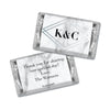 Personalized Wedding Hershey's Miniatures Geometric Marble