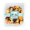 Personalized Wedding Marble Chocolate Caramel Sea Salt Gourmet Popcorn 3.5 oz Bag