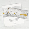 Personalized Wedding Glitz & Glam Chocolate Bar Wrappers Only