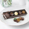 Personalized Wedding Rustic Love Gourmet Chocolate Truffle Gift Box (5 Truffles)