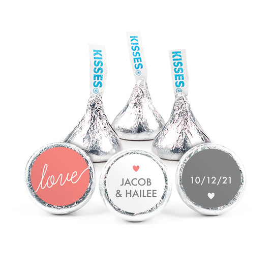 Personalized Wedding Everlasting Love Hershey's Kisses