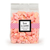 Personalized Wedding Love is Sweet Candy Coated Popcorn 3.5oz Bag