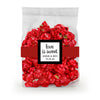 Personalized Wedding Love is Sweet Candy Coated Popcorn 3.5oz Bag