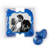 Personalized Wedding Photo Love JUST CANDY® favor cube with Hershey's Kisses