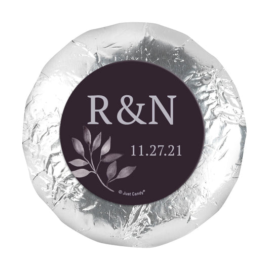 Personalized Wedding Everlasting Elegance 1.25" Stickers (48 Stickers)