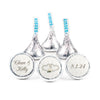 Personalized Wedding Two Hearts Hershey's Kisses