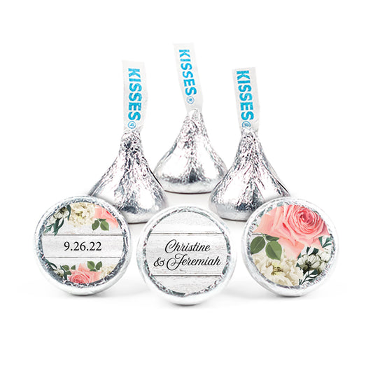 Personalized Wedding Elegant Arrangement Hershey's Kisses