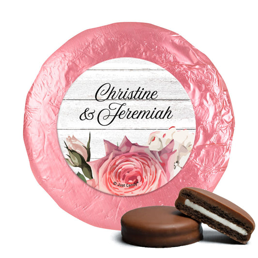 Personalized Wedding Elegant Arrangement Chocolate Covered Oreos