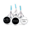 Personalized Wedding Linked Hearts Hershey's Kisses