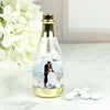 Personalized Wedding Photo Champagne Bottle with Just Candy Chocolate Minis