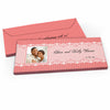 Deluxe Personalized Wedding Lace Photo Candy Bar Favor Box