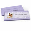 Deluxe Personalized Wedding Lace Photo Candy Bar Favor Box