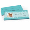 Deluxe Personalized Wedding Lace Photo Candy Bar Favor Box