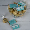 Wedding Tiffany Themed Bow Mix Hershey's Miniatures, Kisses and Reese's Peanut Butter Cups