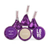 Personalized Wedding Bold Love Hershey's Kisses