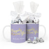 Personalized Wedding Happily Ever After 11oz Mug with Hershey's Kisses