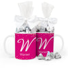 Personalized Wedding Confetti 11oz Mug with Hershey's Kisses