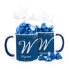 Personalized Wedding Confetti 11oz Mug with Hershey's Kisses