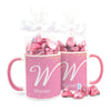 Personalized Wedding Confetti 11oz Mug with Hershey's Kisses