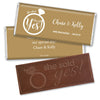 Engagement Party Favor Personalized Embossed Chocolate Bar She Said Yes! Ring