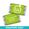 Engagement Party Favor Personalized Hershey's Miniatures Wrappers She Said Yes! Ring