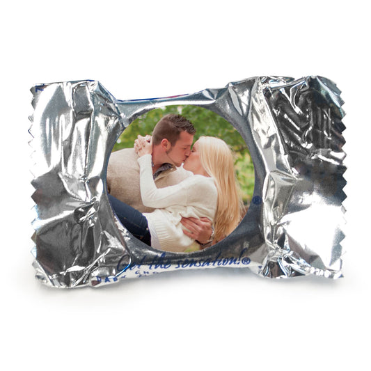 Engagement Party Favor Personalized York Peppermint Patties Full Photo - pack of 70