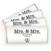 Personalized Lesbian Wedding Mrs. & Mrs. Hershey's Milk Chocolate Bar & Wrapper