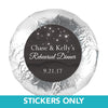 Rehearsal Dinner 1.25" Sticker Starry Sky (48 Stickers)