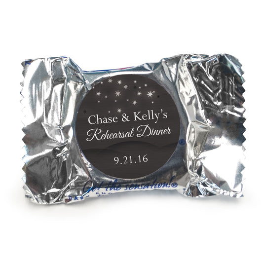 Rehearsal Dinner Personalized York Peppermint Patties Starry Sky - pack of 70