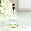 Personalized Rehearsal Dinner Sweetest Day Ever Champagne Bottle with Just Candy Chocolate Minis