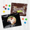 Personalized Wedding Rehearsal Dinner Photo Milk Chocolate M&Ms Favor Bag