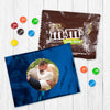 Personalized Wedding Rehearsal Dinner Photo Milk Chocolate M&Ms Favor Bag