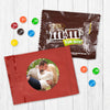 Personalized Wedding Rehearsal Dinner Photo Milk Chocolate M&Ms Favor Bag