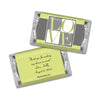 Bridal Shower Favor Personalized Hershey's Miniatures Wrappers Pop Art Square Love