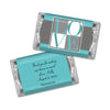 Bridal Shower Favor Personalized Hershey's Miniatures Wrappers Pop Art Square Love