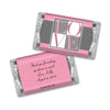 Bridal Shower Favor Personalized Hershey's Miniatures Pop Art Square Love