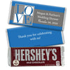 Bridal Shower Favor Personalized Hershey's Milk Chocolate Bar Pop Art Square Love