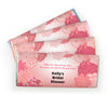 Bridal Shower Favor Personalized Chocolate Bar Wrappers Pink Flowers