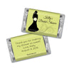 Bridal Shower Favor Personalized Hershey's Miniatures Wrappers Bride Silhouette