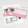 Bridal Shower Favor Personalized Chocolate Bar Wrappers Leaves with Photo