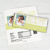 Bridal Shower Favor Personalized Chocolate Bar Wrappers Leaves with Photo