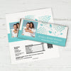 Bridal Shower Favor Personalized Chocolate Bar Wrappers Leaves with Photo