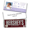 Bridal Shower Favor Personalized Hershey's Milk Chocolate Bar Leaves with Photo