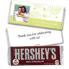 Bridal Shower Favor Personalized Hershey's Milk Chocolate Bar Leaves with Photo