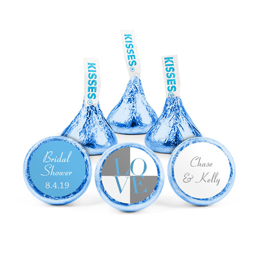 Personalized Bridal Shower Love Hershey's Kisses